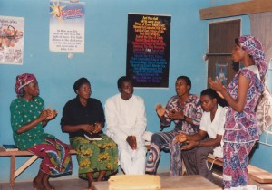 Bayo Sonnie Nike & others at prayer mtg Tafawa Balewa office